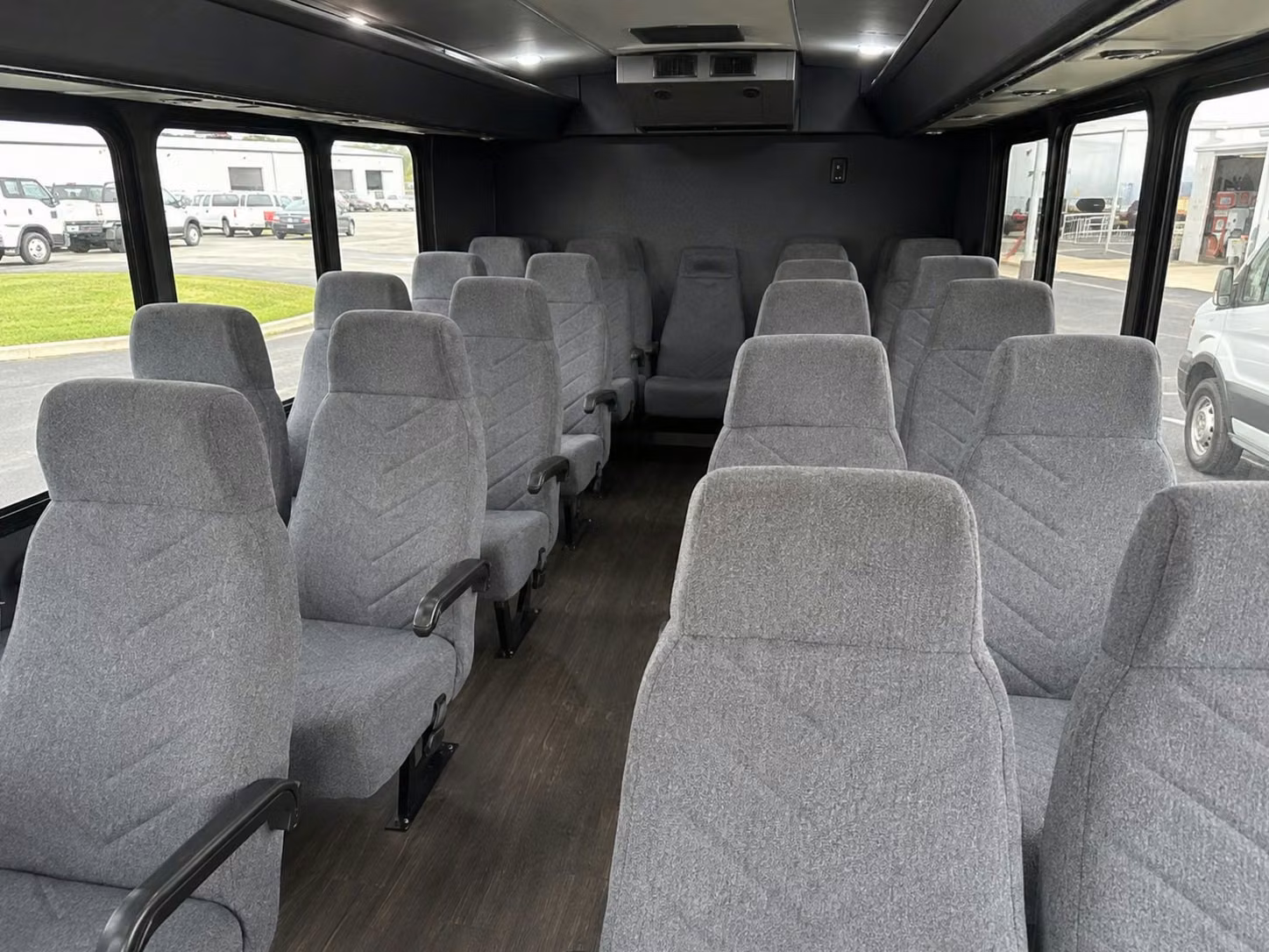 20 passenger minibus interior