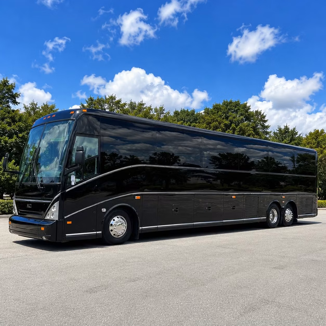 a charter bus for temple trips and stake conference transportation in layton